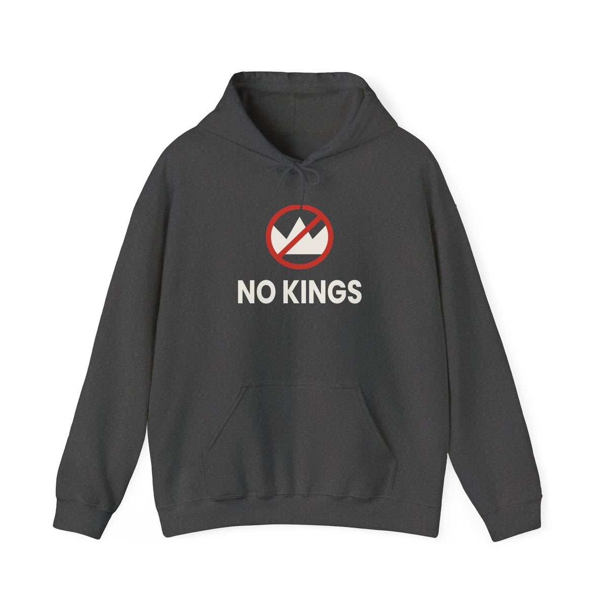 No Kings graphic hoodie | Protest emblem sweatshirt - Left 4 Left
