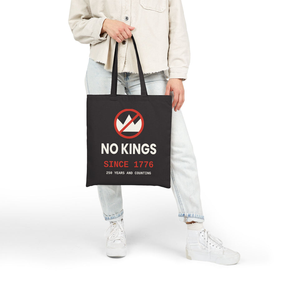 No Kings Since 1776 tote bag, 250th Anniversary Pro Democracy tote, Patriotic Protest Tote bag