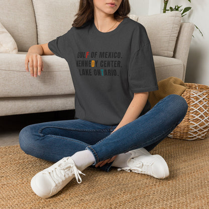 FDT Lake Ontario Gulf of Mexico Tee Kennedy Center Hidden message sweatshirt, Election protest apparel
