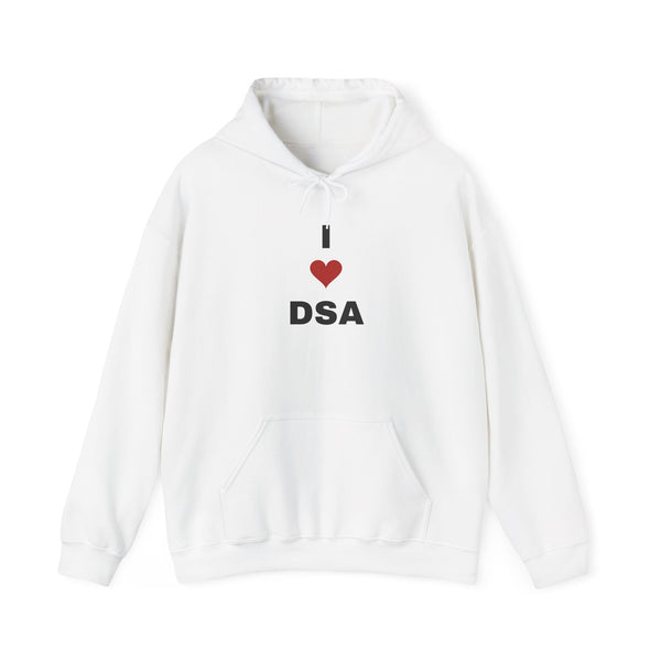 I love DSA Hoodie | Data Structures Algorithms Sweatshirt