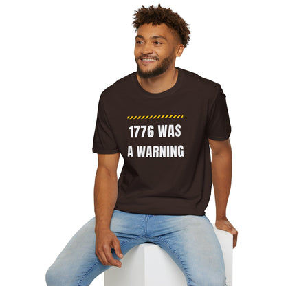 1776 Was a Warning T-Shirt – No Kings Protest Tee, Anti Trump Patriotic Shirt - Left 4 Left