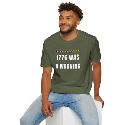 1776 Was a Warning T-Shirt – No Kings Protest Tee, Anti Trump Patriotic Shirt - Left 4 Left