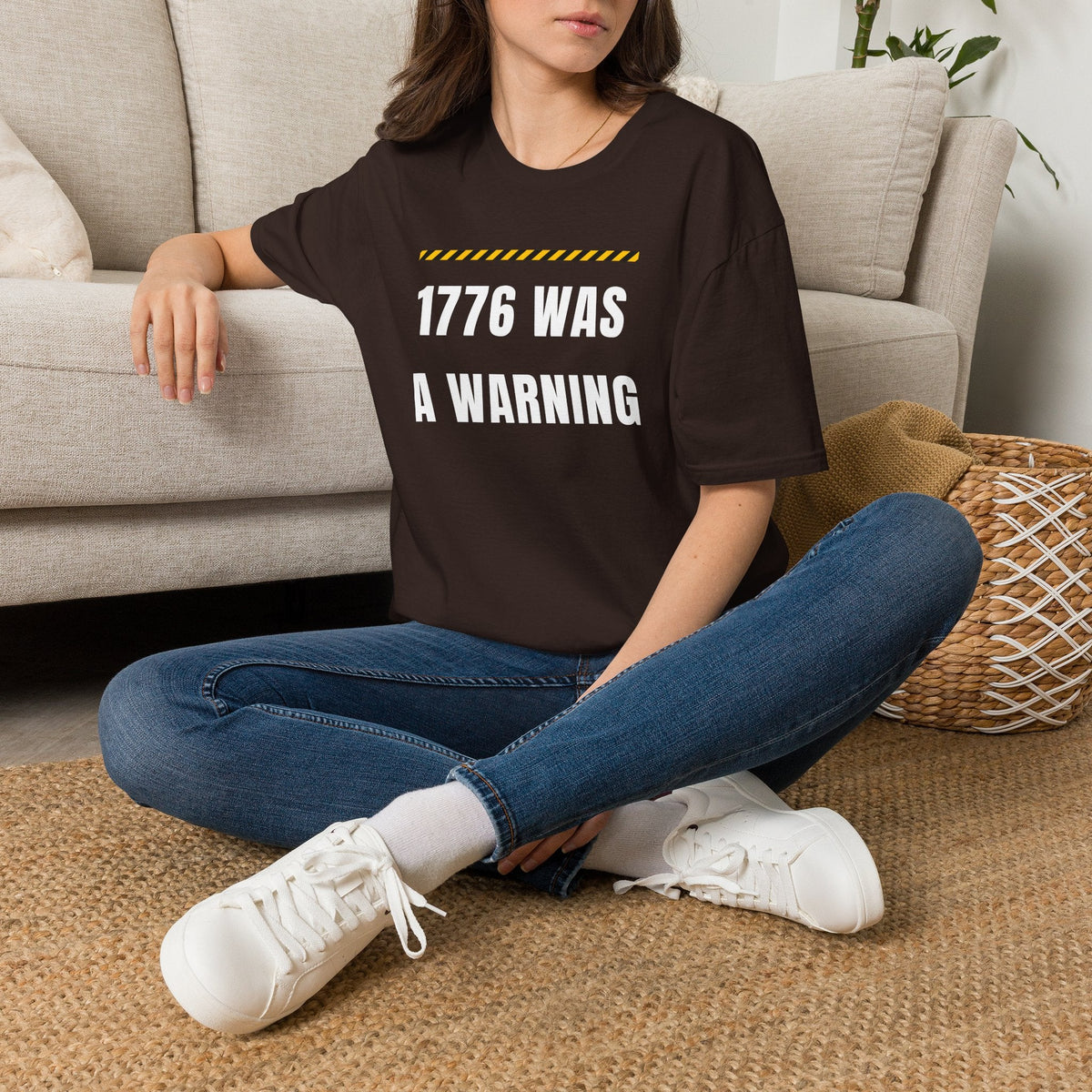 1776 Was a Warning T-Shirt – No Kings Protest Tee, Anti Trump Patriotic Shirt - Left 4 Left