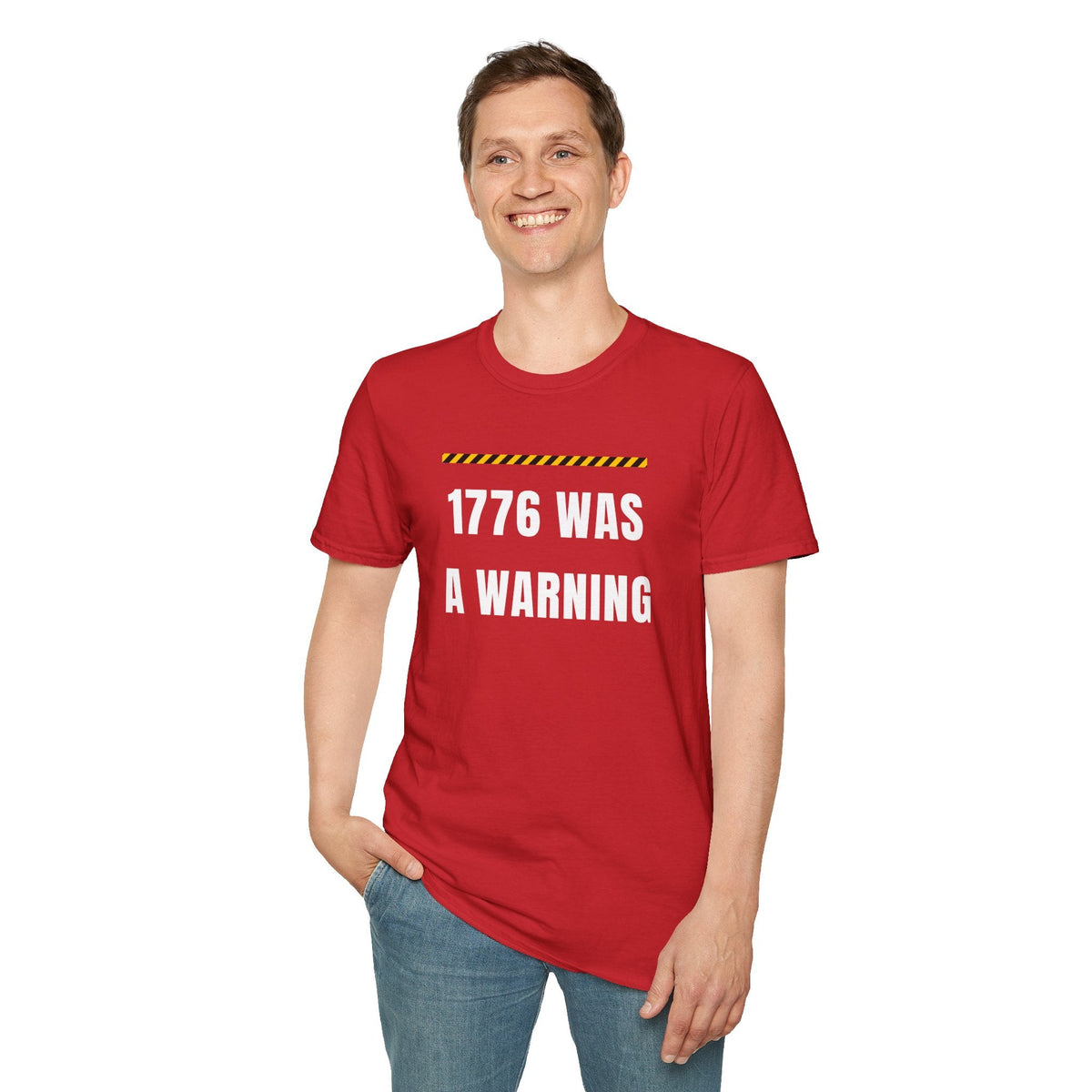 1776 Was a Warning T-Shirt – No Kings Protest Tee, Anti Trump Patriotic Shirt - Left 4 Left