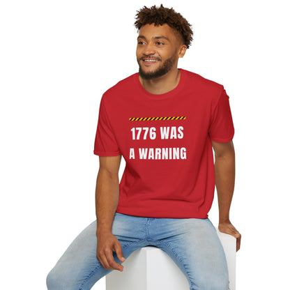 1776 Was a Warning T-Shirt – No Kings Protest Tee, Anti Trump Patriotic Shirt - Left 4 Left