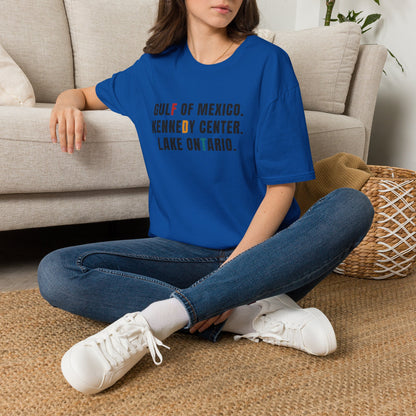 FDT Lake Ontario Gulf of Mexico Tee Kennedy Center Hidden message sweatshirt, Election protest apparel
