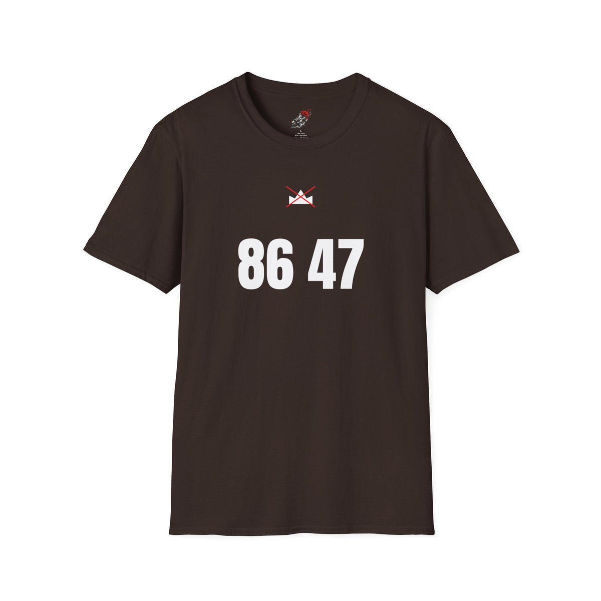 86 47 Shirt | No Kings Protest Tee | Anti Trump Political Shirt | Activist T-Shirt - Left 4 Left