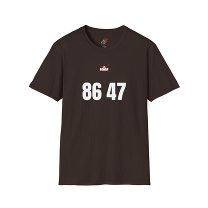 86 47 Shirt | No Kings Protest Tee | Anti Trump Political Shirt | Activist T-Shirt - Left 4 Left