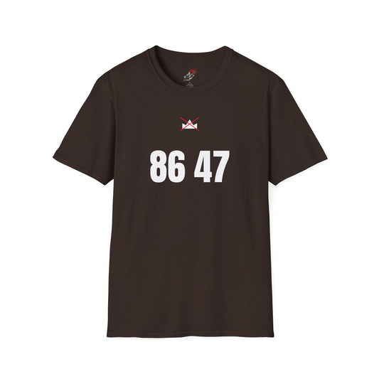 86 47 Shirt | No Kings Protest Tee | Anti Trump Political Shirt | Activist T-Shirt - Left 4 Left
