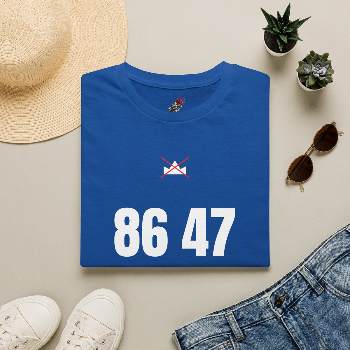 86 47 Shirt | No Kings Protest Tee | Anti Trump Political Shirt | Activist T-Shirt - Left 4 Left