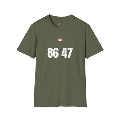 86 47 Shirt | No Kings Protest Tee | Anti Trump Political Shirt | Activist T-Shirt - Left 4 Left