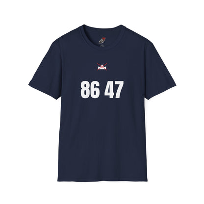 86 47 Shirt | No Kings Protest Tee | Anti Trump Political Shirt | Activist T-Shirt - Left 4 Left