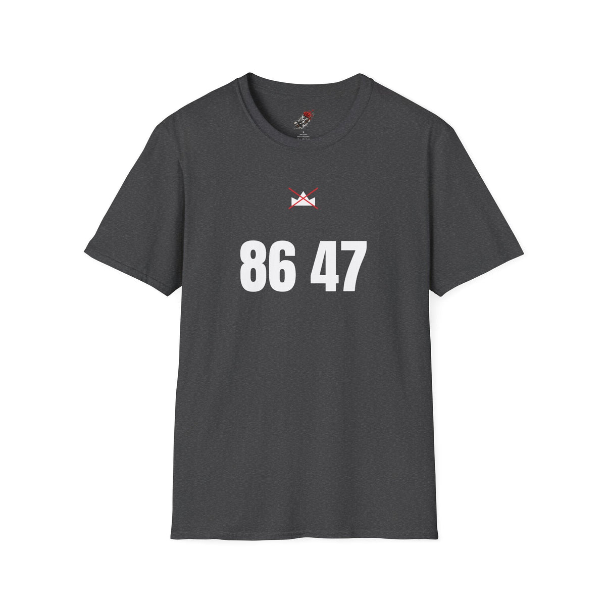 86 47 Shirt | No Kings Protest Tee | Anti Trump Political Shirt | Activist T-Shirt - Left 4 Left