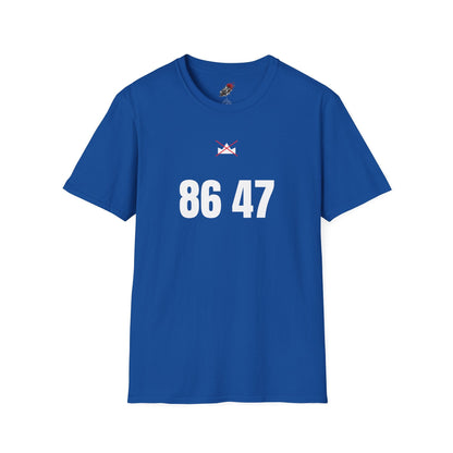 86 47 Shirt | No Kings Protest Tee | Anti Trump Political Shirt | Activist T-Shirt - Left 4 Left