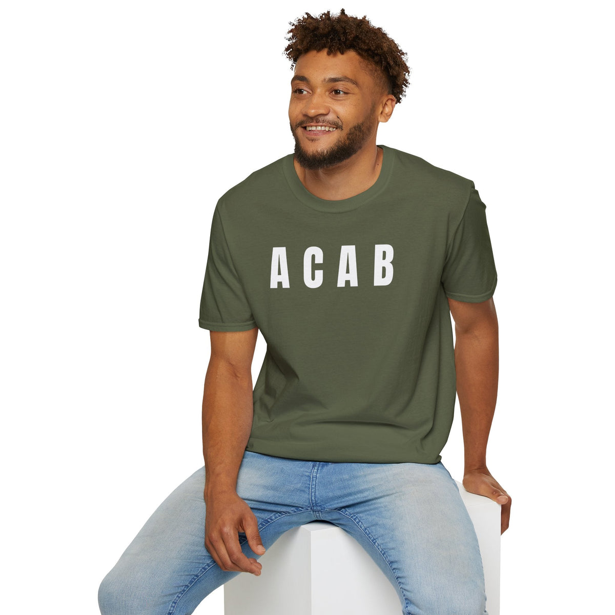 ACAB T-Shirt - All Cops Are Bastards Tee, Abolitionist Protest Shirt - Left 4 Left