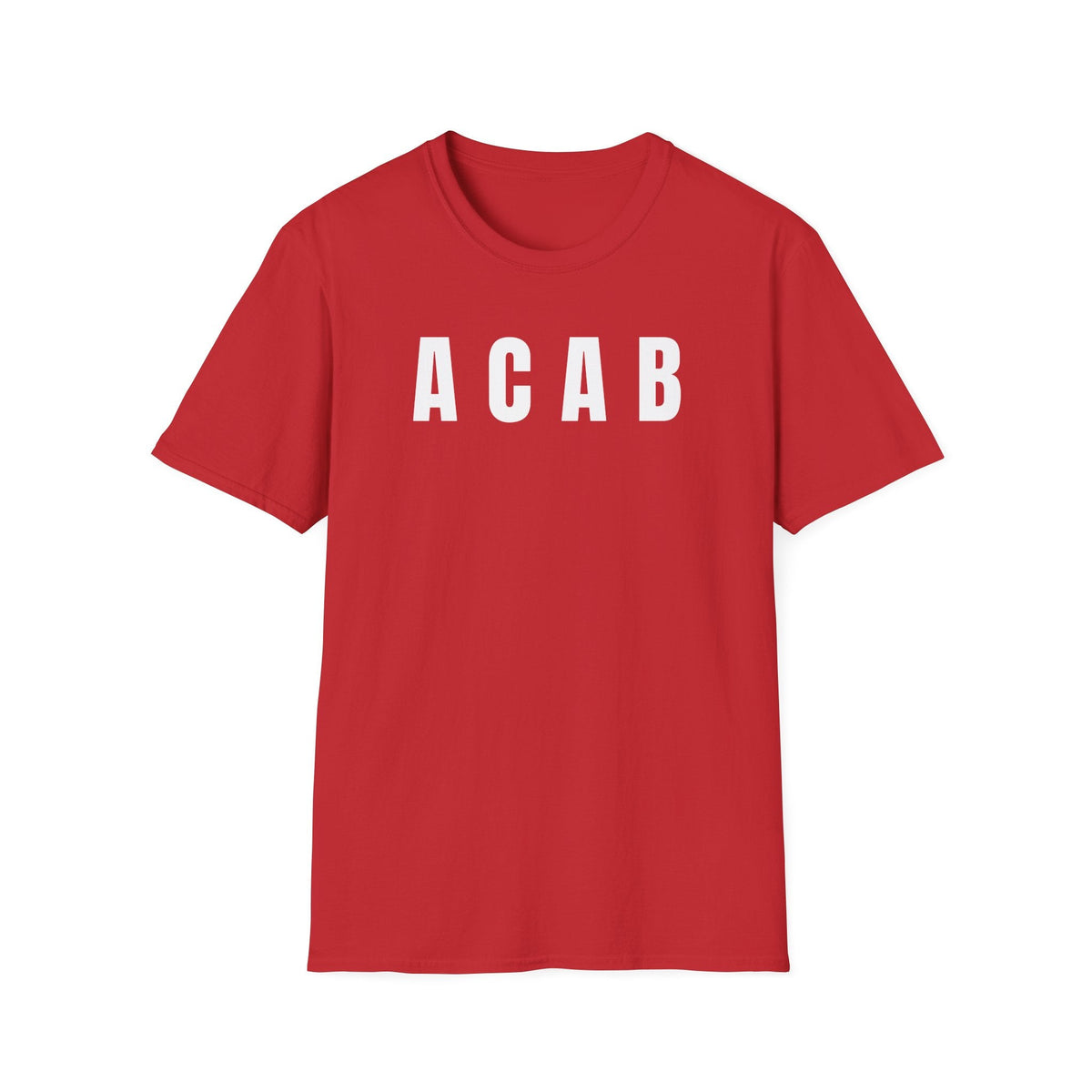 ACAB T-Shirt - All Cops Are Bastards Tee, Abolitionist Protest Shirt - Left 4 Left