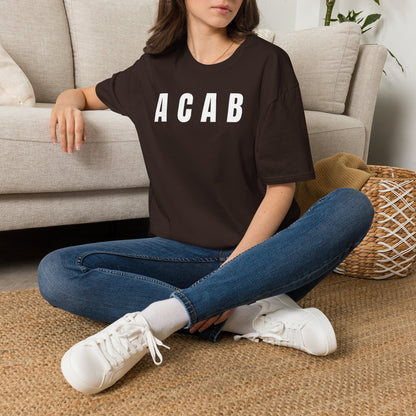 ACAB T-Shirt - All Cops Are Bastards Tee, Abolitionist Protest Shirt - Left 4 Left