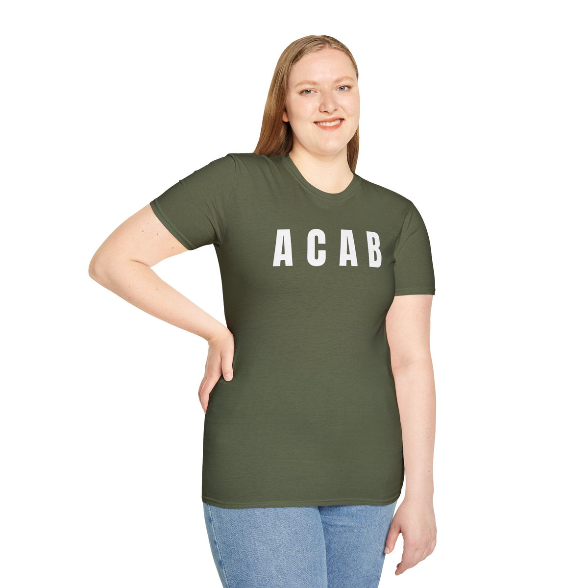 ACAB T-Shirt - All Cops Are Bastards Tee, Abolitionist Protest Shirt - Left 4 Left