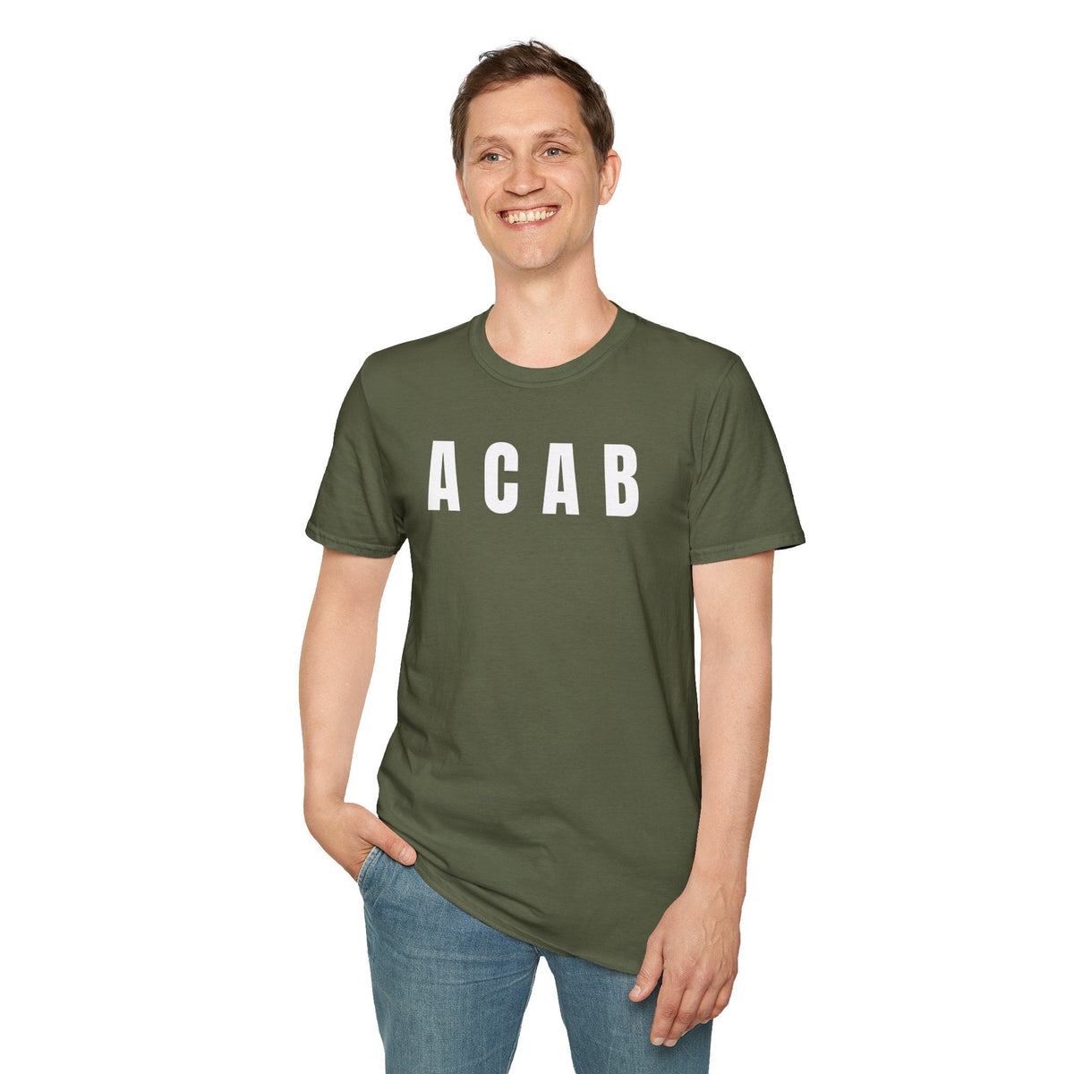 ACAB T-Shirt - All Cops Are Bastards Tee, Abolitionist Protest Shirt - Left 4 Left