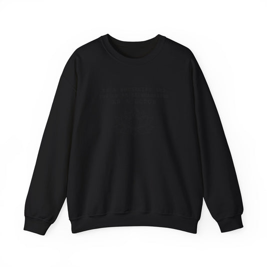 Be a Socialist and You’ll Be Reincarnated as a Lotus sweatshirt | Lotus Outline Graphic - Left 4 Left